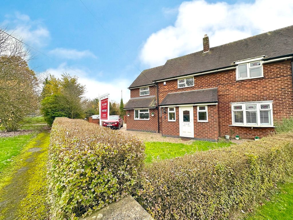 4 bed semi-detached house for sale in Four Crosses Lane, Four Crosses, Cannock WS11, £350,000