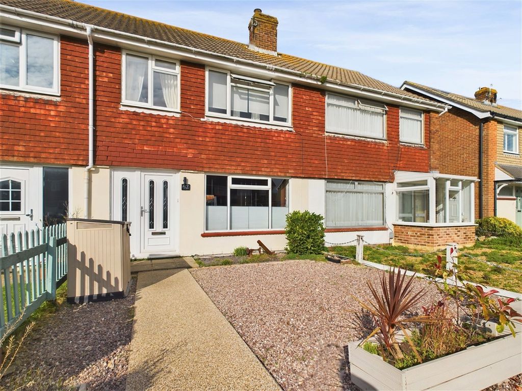 3 bed terraced house for sale in St. Giles Close, Shoreham-By-Sea BN43, £375,000