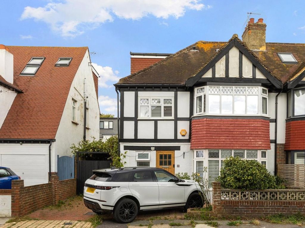 4 bed semi-detached house for sale in Kenton Road, Hove, East Sussex BN3, £900,000