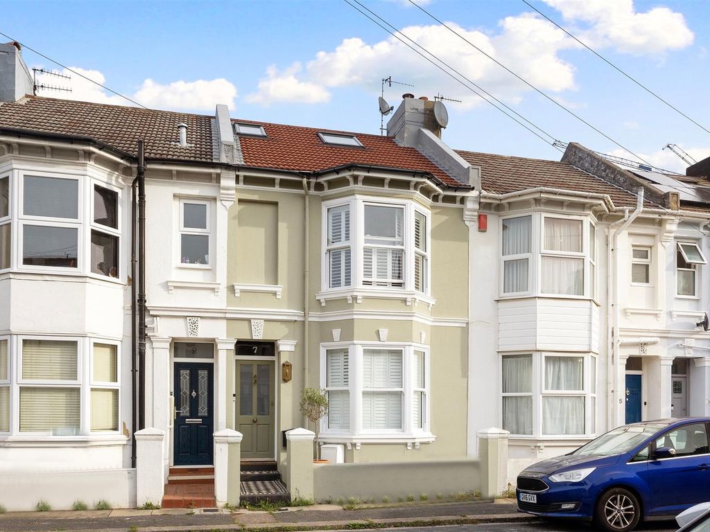 4 bed terraced house for sale in Shakespeare Street, Hove BN3, £750,000