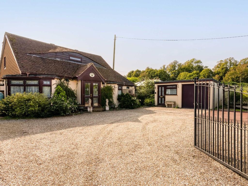 5 bed detached bungalow for sale in New Hall Lane, Small Dole, Henfield BN5, £700,000