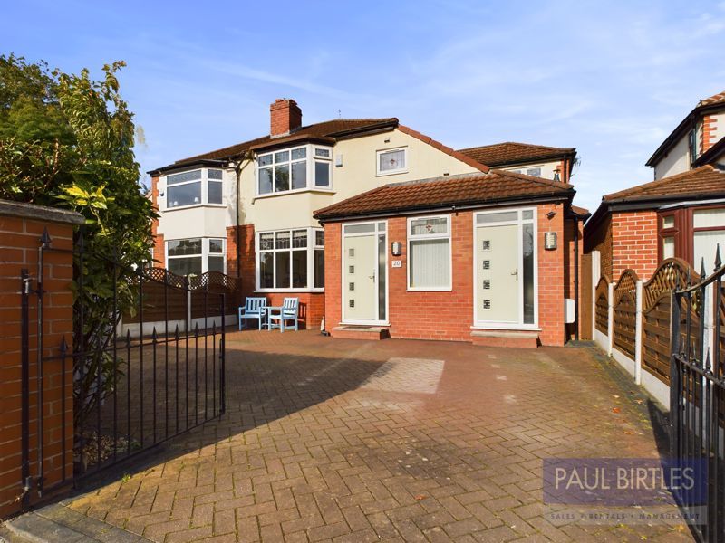 4 bed semi-detached house for sale in Cumberland Road, Urmston, Trafford M41, £560,000