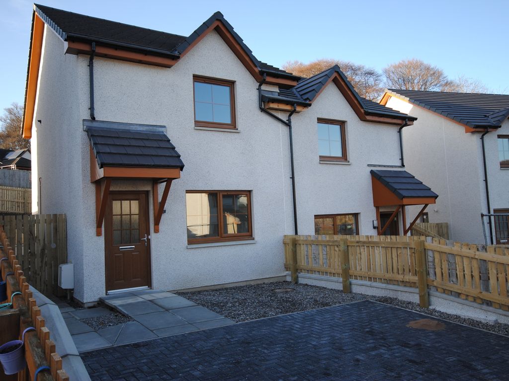 New home, 2 bed semi-detached house for sale in Wards Drive, The Maltings, Muir Of Ord IV6, £195,000