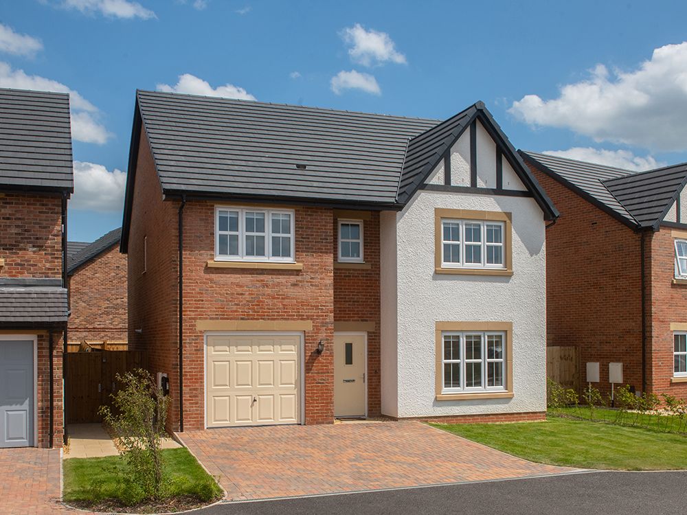 New home, 4 bed detached house for sale in "Hewson" at Alnmouth Road, Alnwick NE66, £419,995