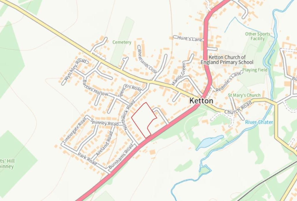 Land for sale in Luffenham Road, Ketton, Stamford PE9, £800,000