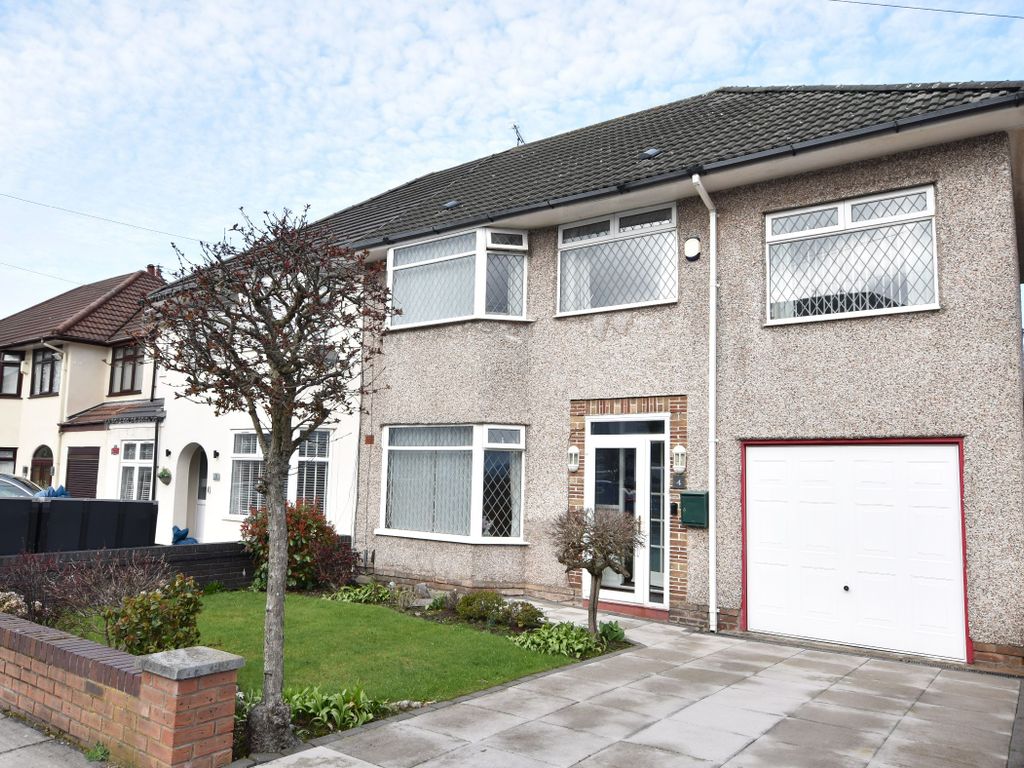 4 bed semi-detached house for sale in Kendal Road, Childwall, Liverpool. L16, £380,000