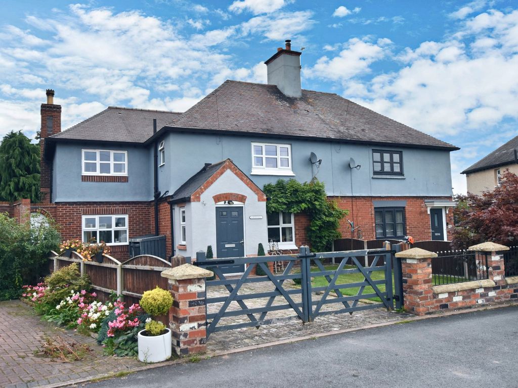 4 bed semi-detached house for sale in The Crescent, Hodnet, Market Drayton TF9, £450,000