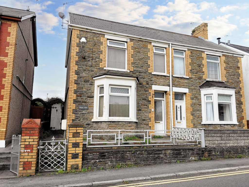 3 bed semi-detached house for sale in Ffald Road, Bridgend CF33, £149,950
