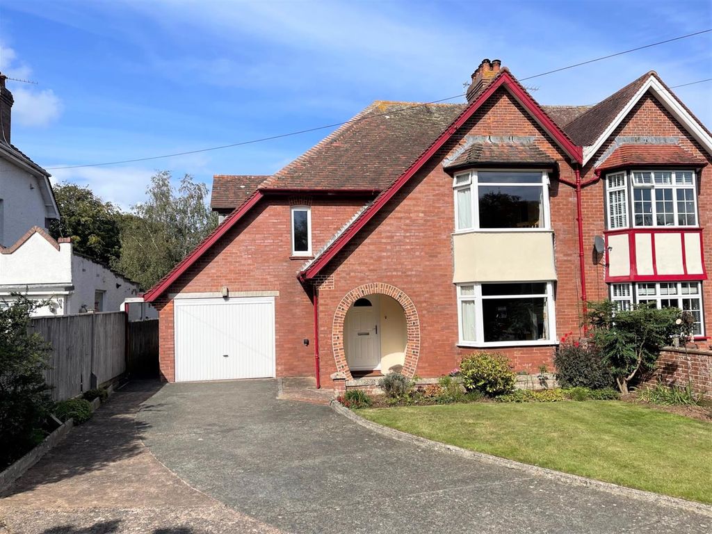 3 bed semi-detached house for sale in Exeter EX5, £475,000