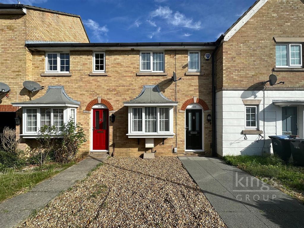 2 bed terraced house for sale in Hadley Grange, Church Langley, Harlow CM17, £365,000