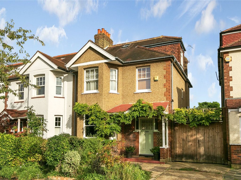 4 bed semi-detached house for sale in Marksbury Avenue, Kew, Surrey TW9, £1,495,000