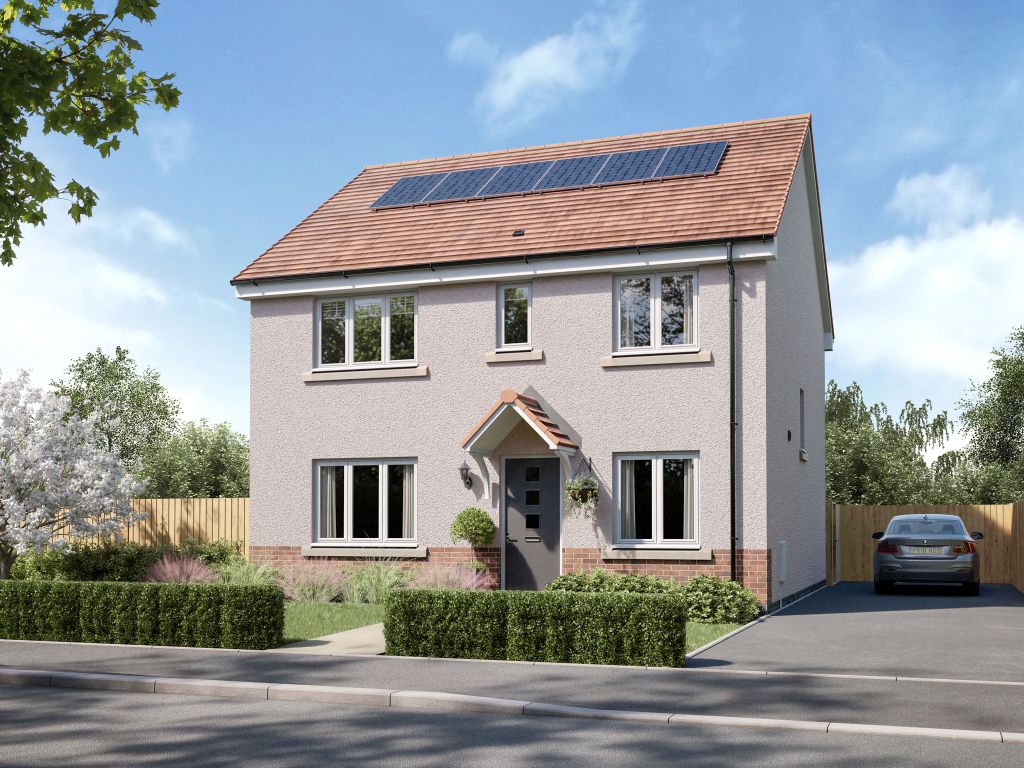New home, 4 bed detached house for sale in "The Thurso" at East Baldridge Drive, Dunfermline KY12, £324,000