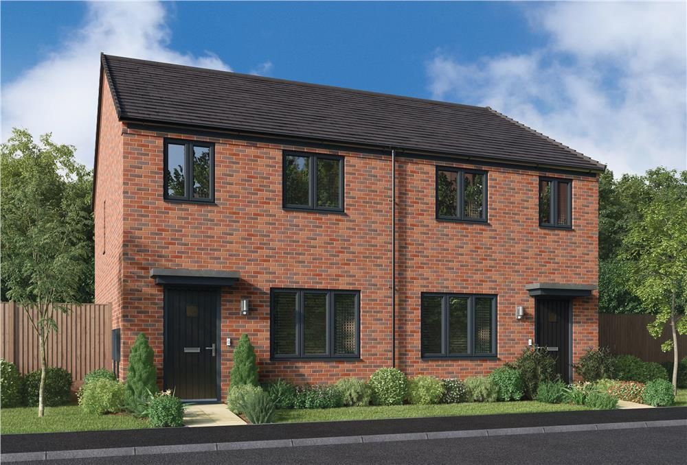 New home, 3 bed mews house for sale in "The Ingleton" at Cold Hesledon, Seaham SR7, £205,950