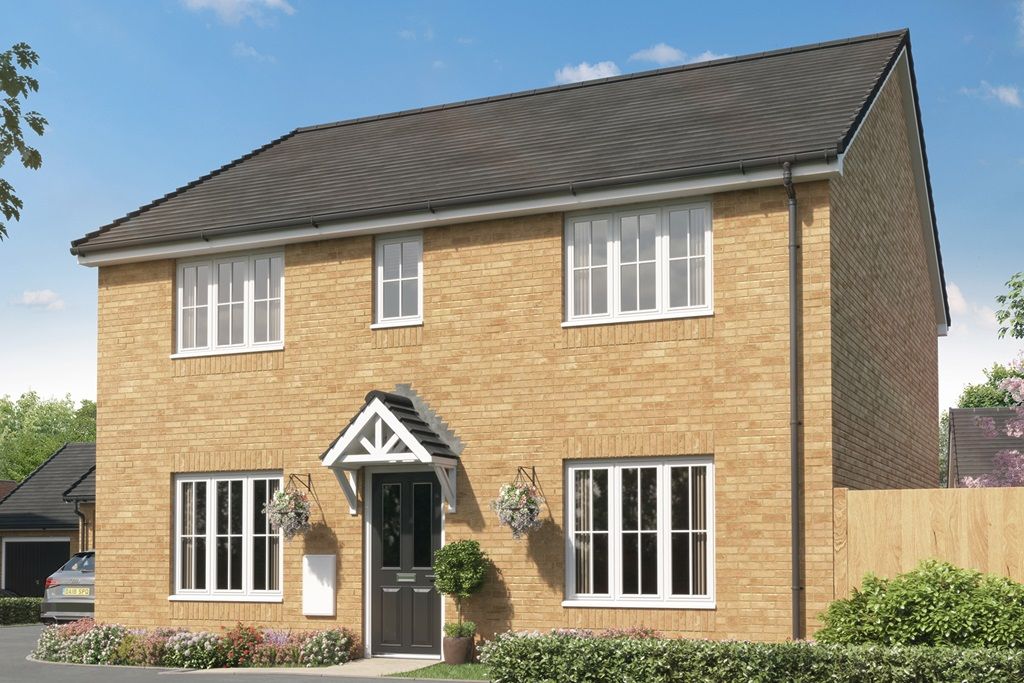 New home, 4 bed detached house for sale in "The Marford - Plot 166" at Moonflower Place, Biggleswade SG18, £565,000