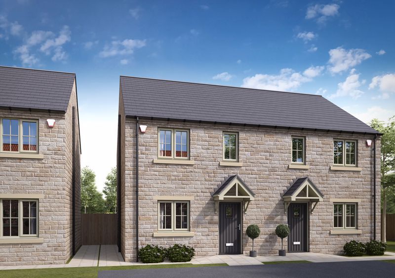 New home, 3 bed semi-detached house for sale in The Ashby A At Hawthorne Fields, Rufforth, York YO23, £349,950