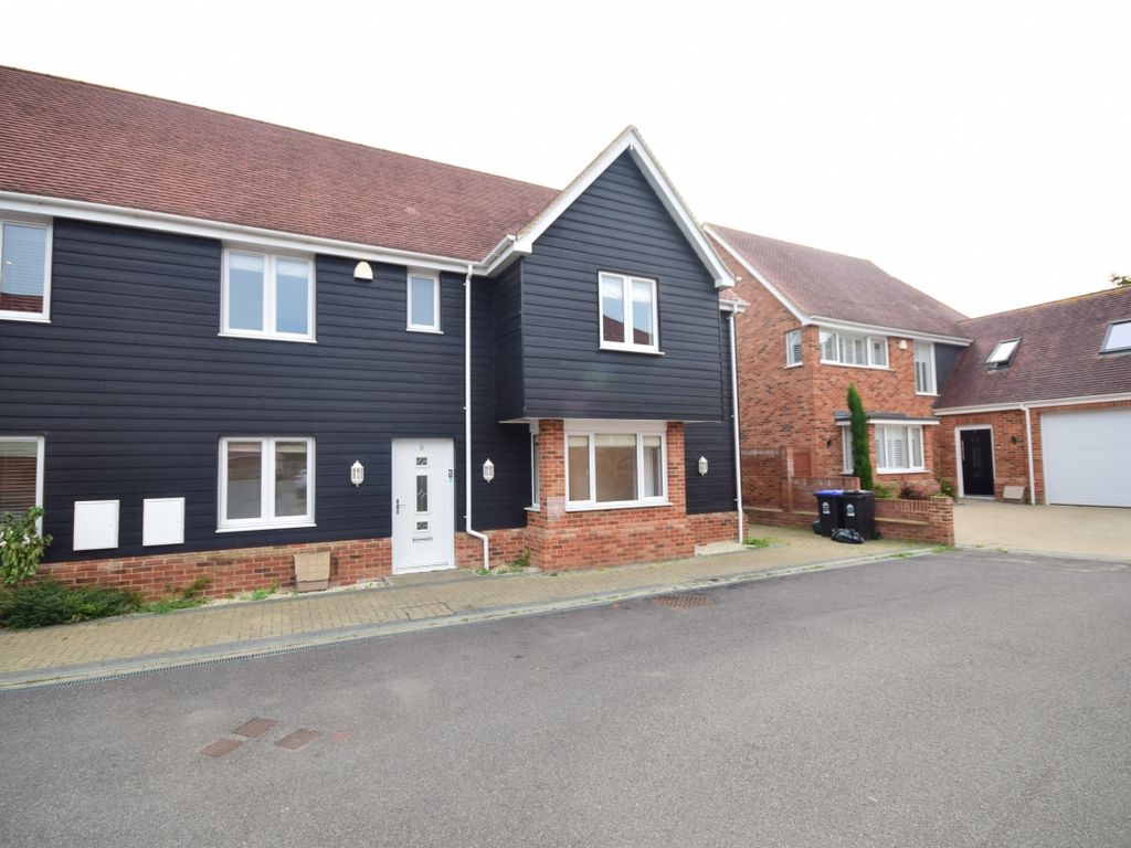 4 bed semi-detached house to rent in Woodnesborough Lane, Eastry, Sandwich CT13, £1,600 pcm