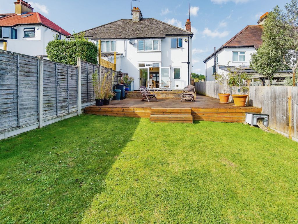 3 bed semi-detached house for sale in Burwood Avenue, Kenley, Surrey CR8, £575,000