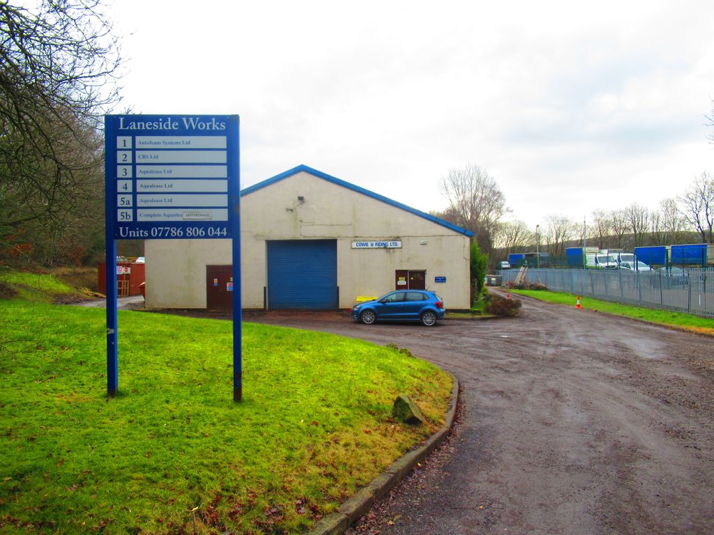 Light industrial to let in Stockclough Lane, Blackburn BB2, £19,000 pa