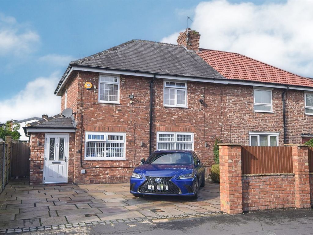 3 bed semi-detached house for sale in Birdhall Road, Cheadle Hulme, Cheadle SK8, £350,000