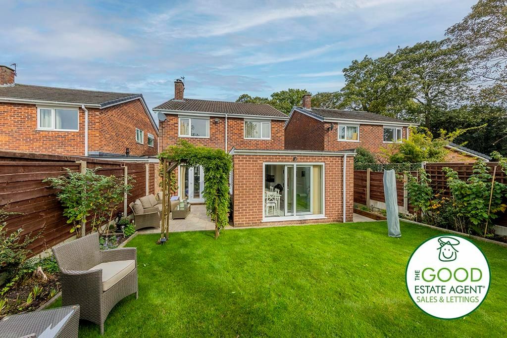 4 bed detached house for sale in Langley Drive, Wilmslow SK9, £465,000