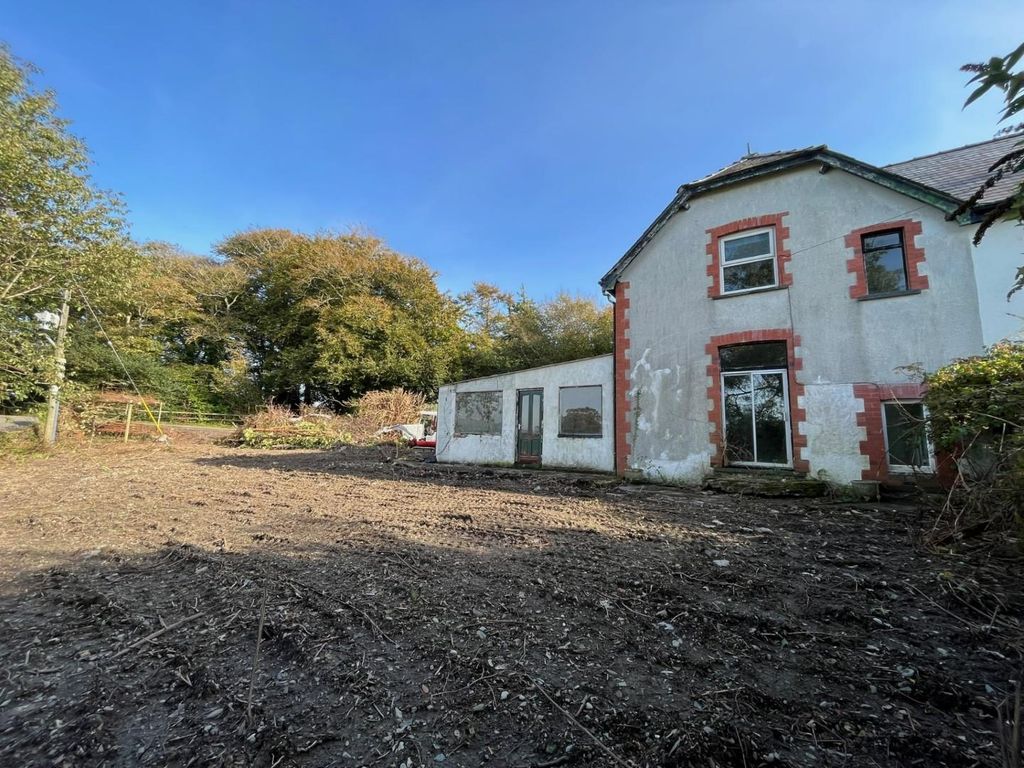 3 bed semi-detached house for sale in Llancynfelyn, Machynlleth SY20, £185,000