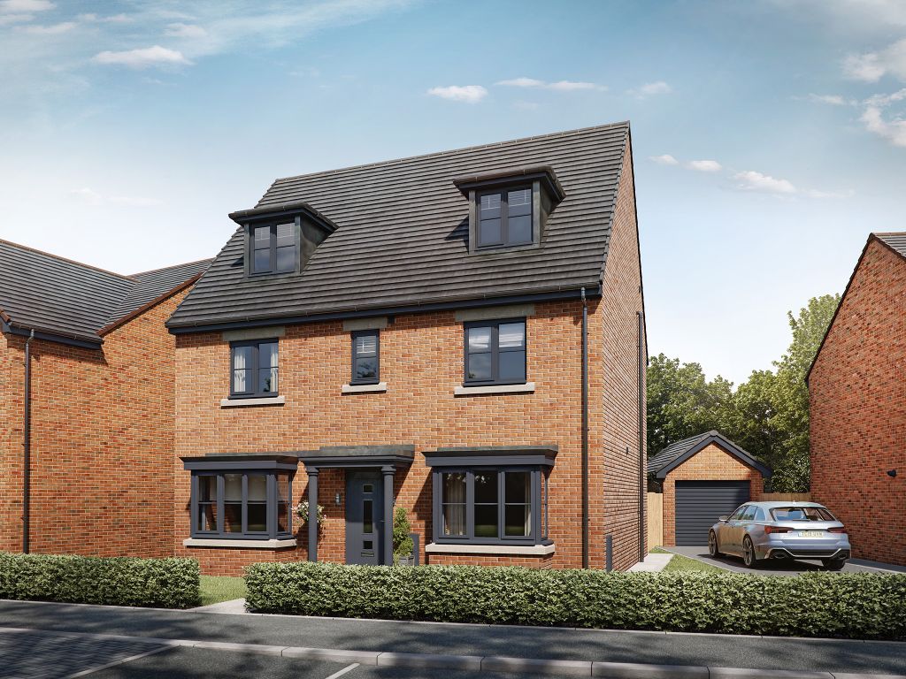 New home, 5 bed detached house for sale in "The Regent" at Urlay Nook Road, Eaglescliffe, Stockton-On-Tees TS16, £445,000