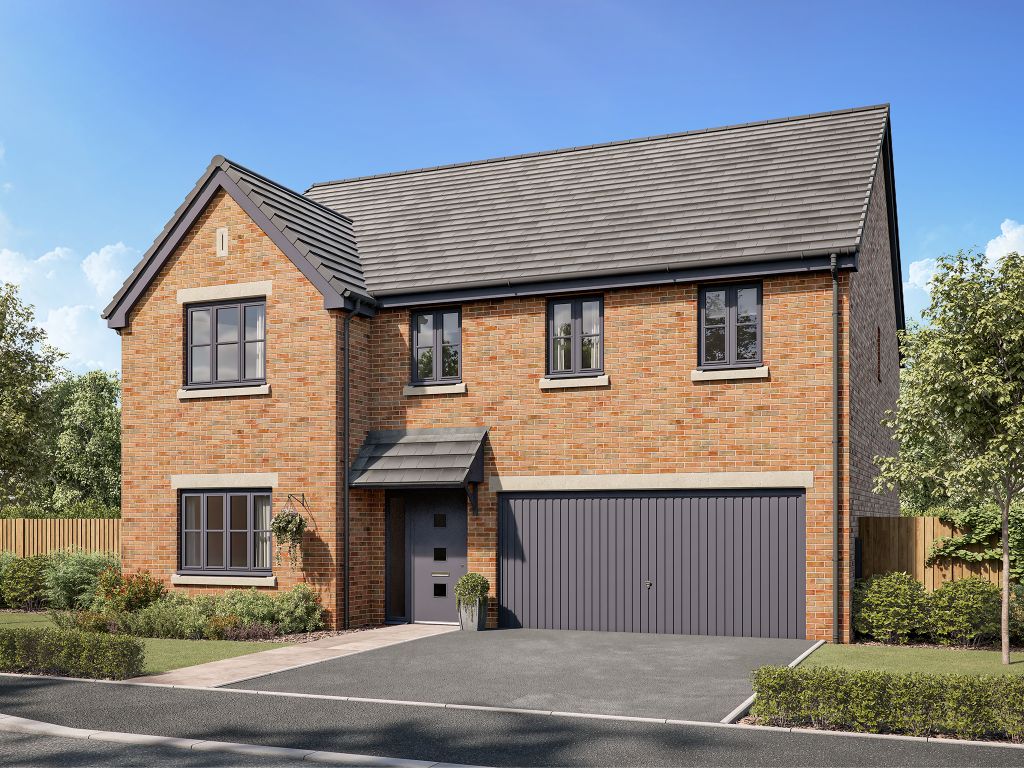 New home, 5 bed detached house for sale in "The Broadhaven" at Urlay Nook Road, Eaglescliffe, Stockton-On-Tees TS16, £520,000