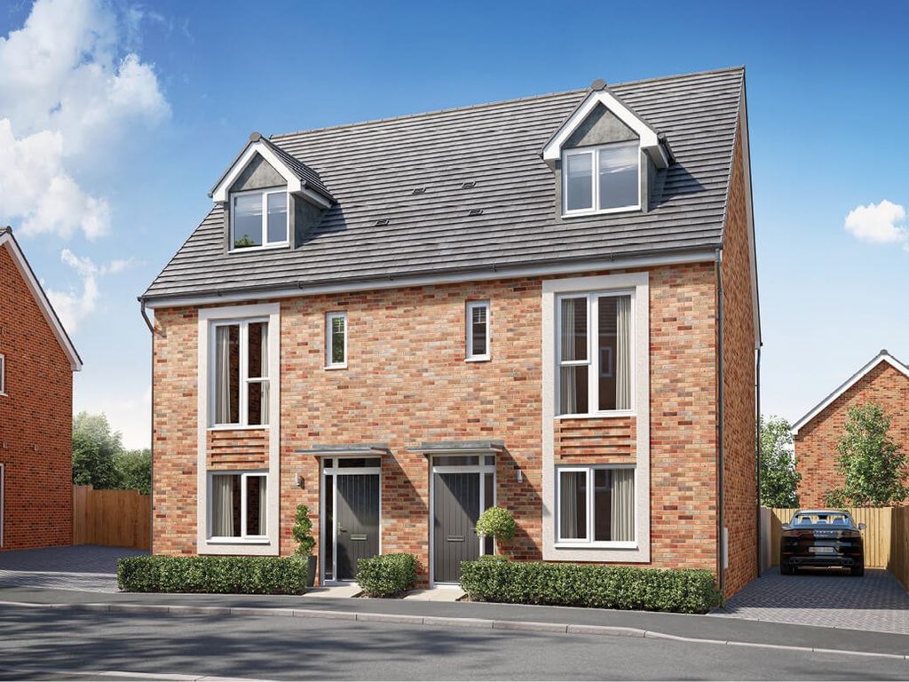 New home, 4 bed semi-detached house for sale in "The Becket" at Groveley Lane, Cofton Hackett, Birmingham B45, £420,000