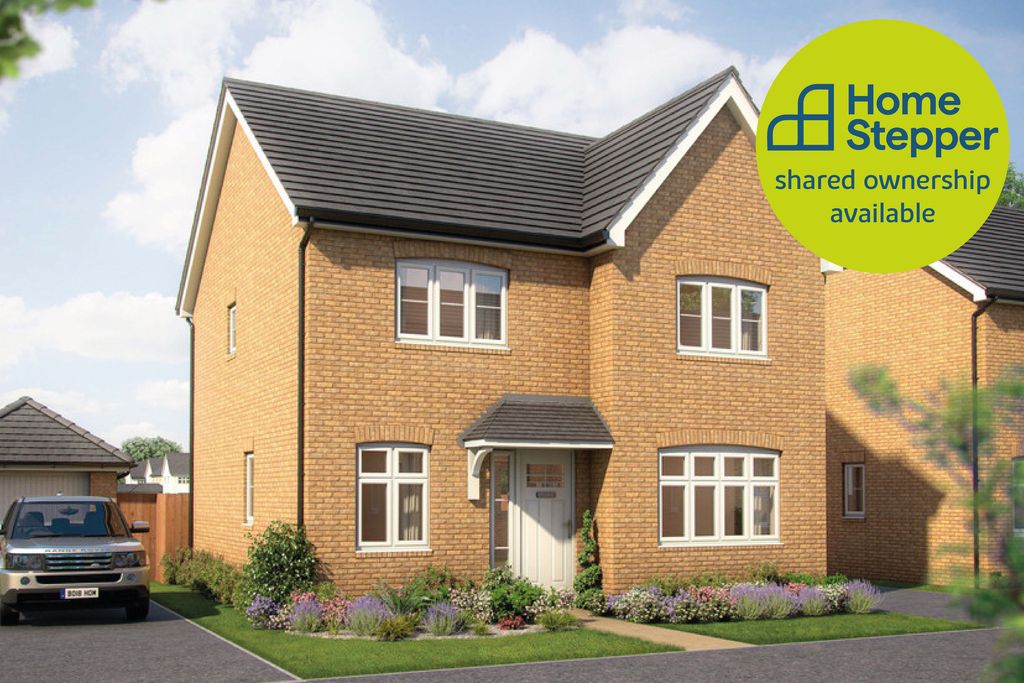 New home, 4 bed detached house for sale in "The Aspen" at Peacock Drive, Sawtry, Huntingdon PE28, £223,375