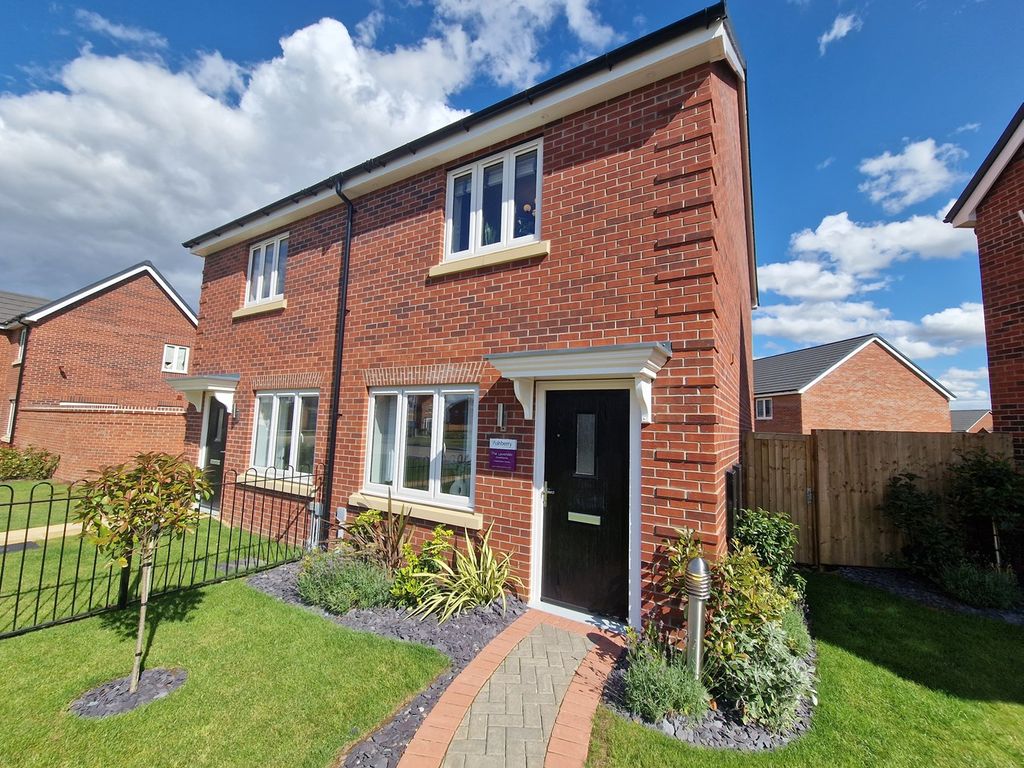 New home, 2 bed semi-detached house for sale in Bourne Springs, Bourne PE10, £204,950