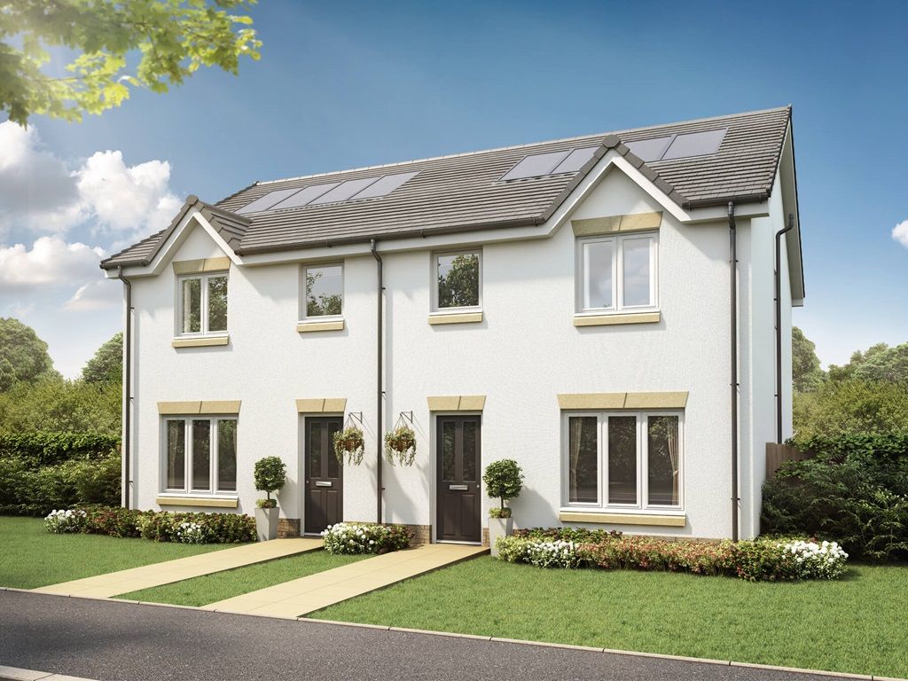 New home, 3 bed semi-detached house for sale in "The Blair - Plot 640" at South Shields Drive, East Kilbride, Glasgow G75, £248,000