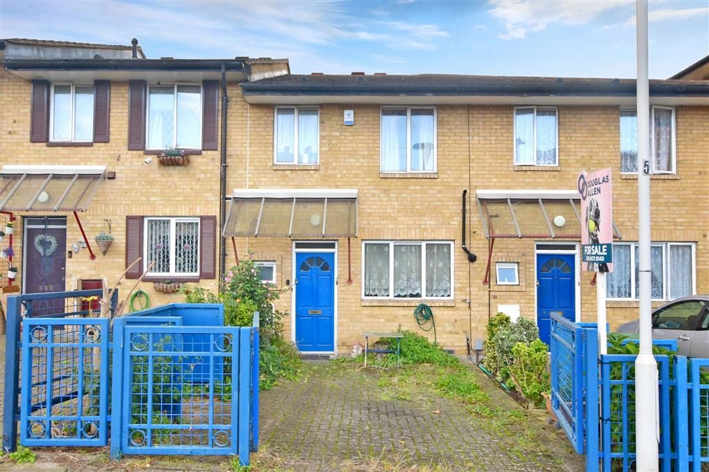 3 bed terraced house for sale in Peverel, London E6, £420,000