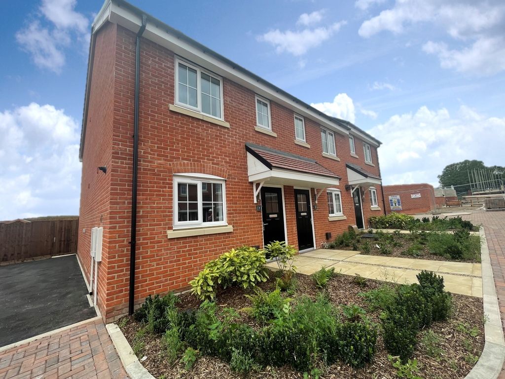 New home, 2 bed end terrace house for sale in Wagtail Lane, Bramford, Ipswich IP8, £132,500