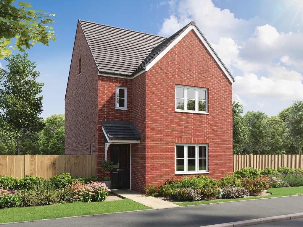 New home, 4 bed detached house for sale in "The Greenwood" at Whittle Road, Holdingham, Sleaford NG34, £278,000