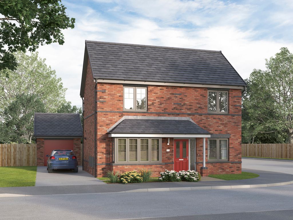 New home, 4 bed detached house for sale in "The Kintbury" at Etwall Road, Mickleover, Derby DE3, £360,000