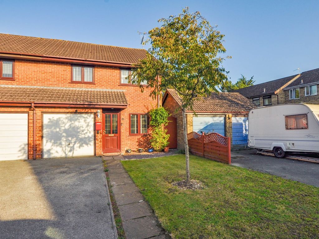 3 bed semi-detached house for sale in Chaffinch Close, Poole BH17, £385,000