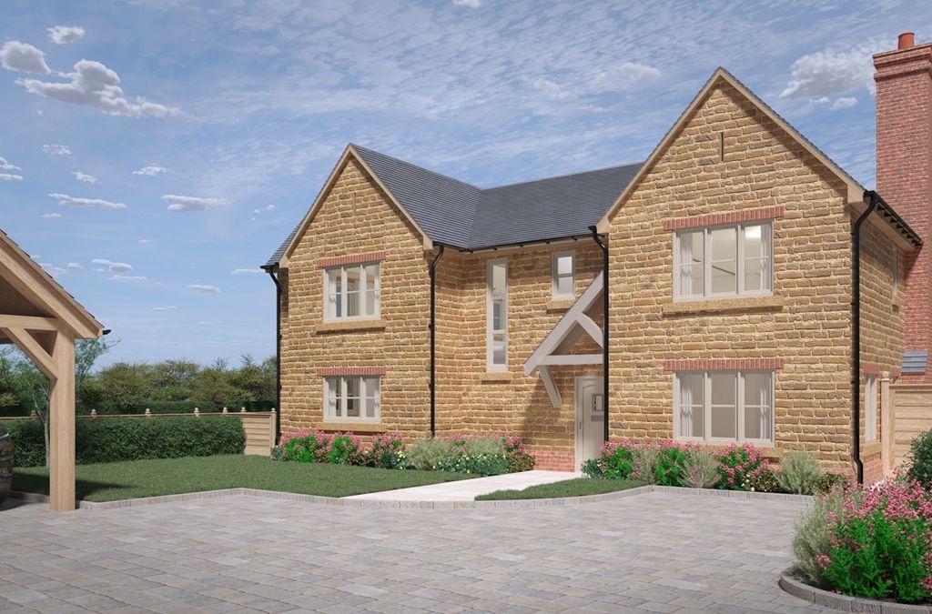 New home, 4 bed detached house for sale in Top Street, Northend, Southam CV47, £1,050,000
