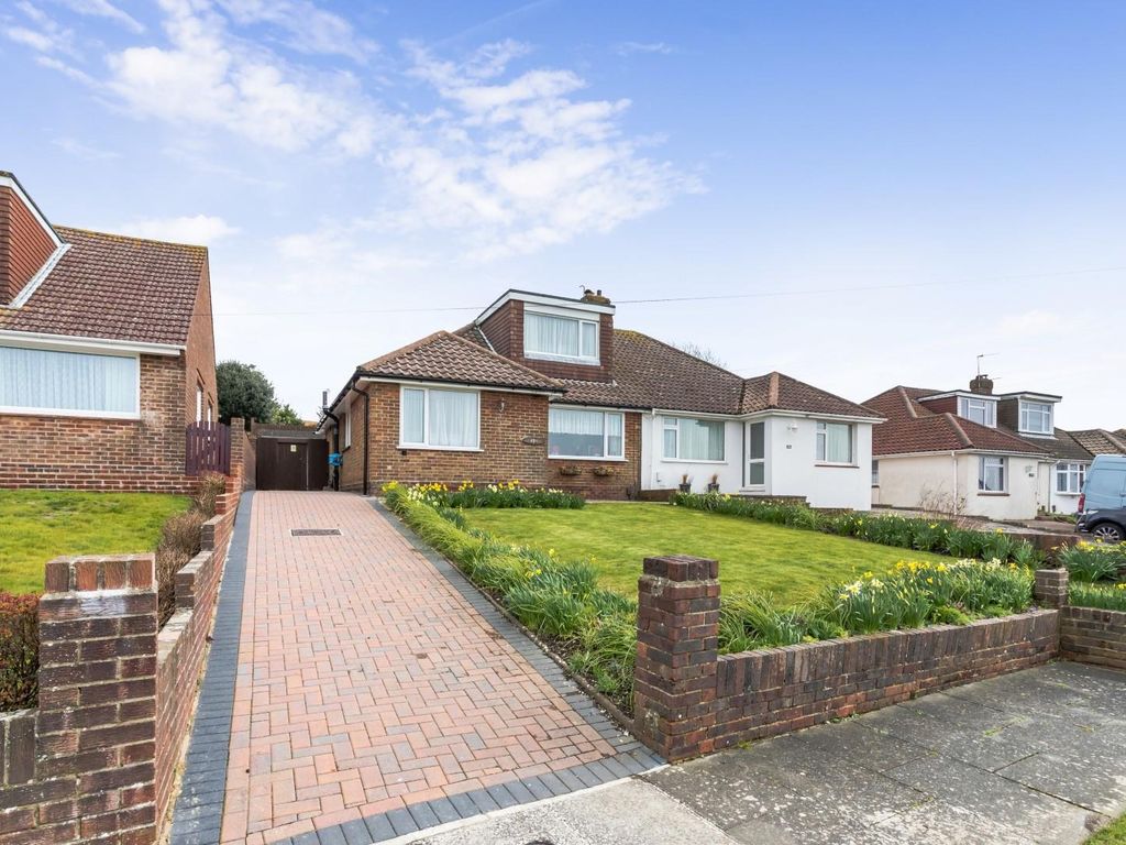 4 bed semi-detached bungalow for sale in The Brow, Woodingdean, Brighton BN2, £450,000