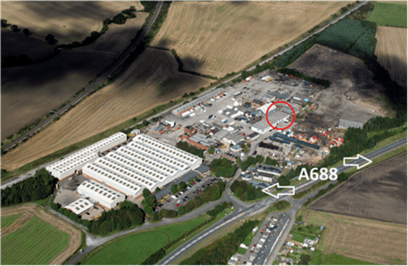 Industrial to let in Tursdale Business Park, Tursdale, Co. Durham DH6, £12,000 pa