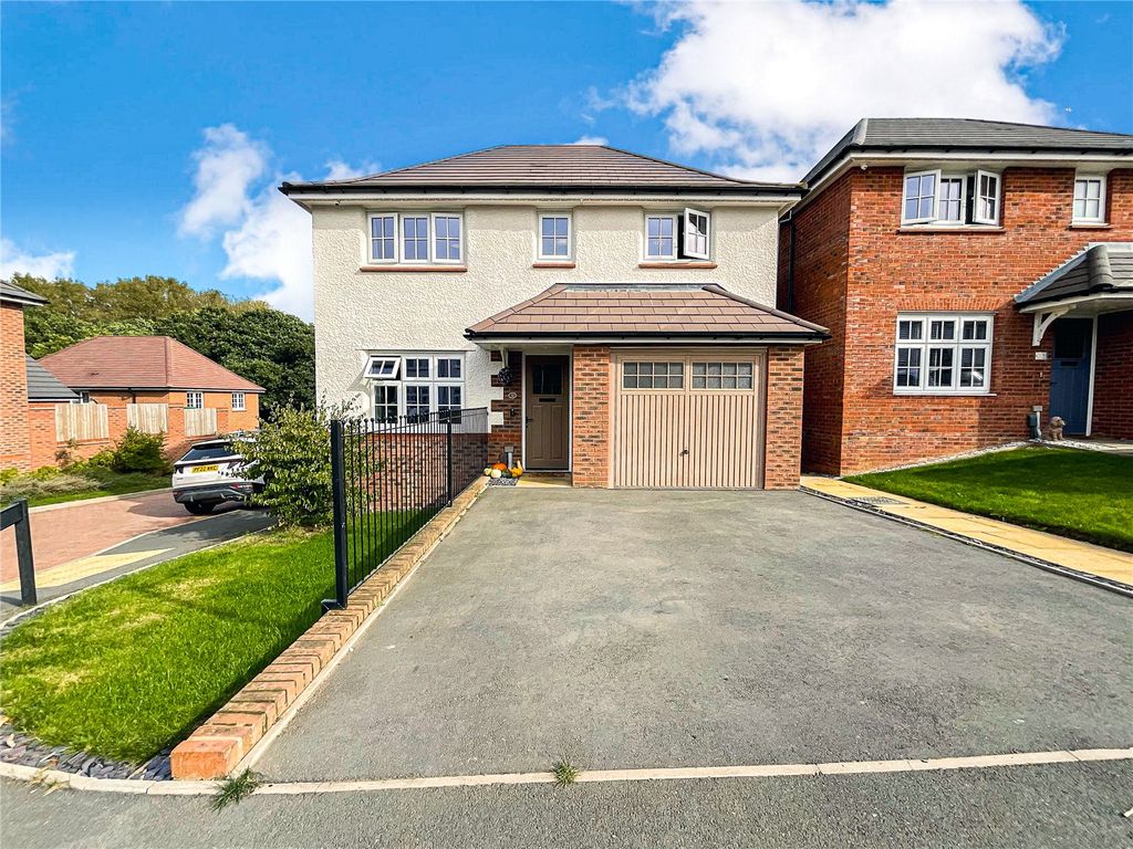 New home, 4 bed detached house for sale in Barlaston Way, Amington, Tamworth, Staffordshire B77, £384,950