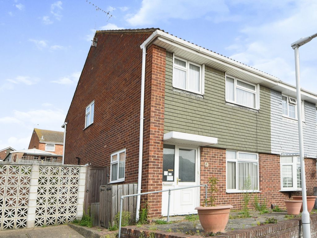 3 bed semi-detached house for sale in Bradbourne Way, Pitsea, Basildon SS13, £325,000
