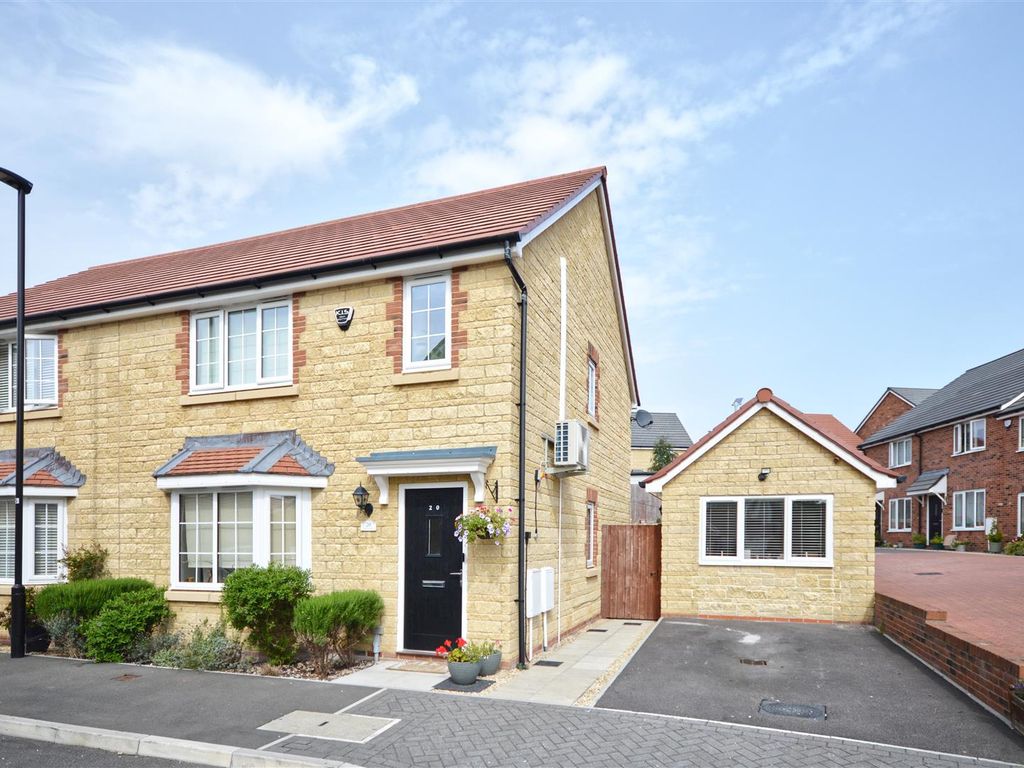 3 bed semi-detached house for sale in Bridle Avenue, Whitchurch Village, Bristol BS14, £415,000