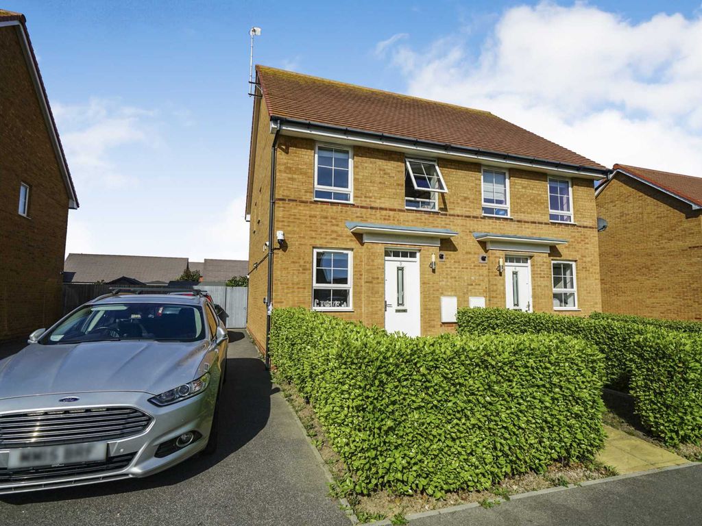 2 bed semi-detached house for sale in Solar Drive, Selsey, Chichester PO20, £352,000