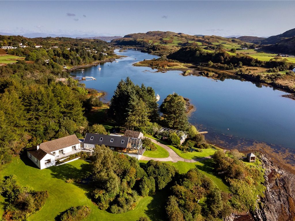 8 bed detached house for sale in Rock Cottage, Clachan Seil, Oban, Argyll PA34, £950,000