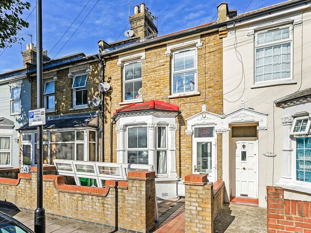 3 bed terraced house for sale in Strone Road, Forest Gate, London E7, £450,000