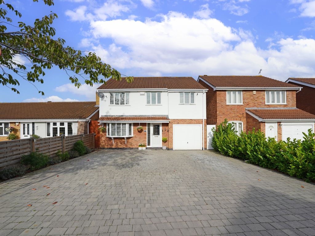 4 bed detached house for sale in Blue Pots Close, Leicester Forest East, Leicester, Leicestershire LE3, £425,000