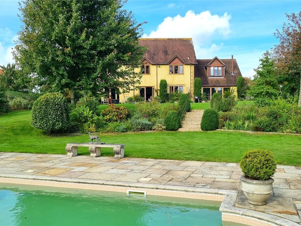 5 bed country house for sale in Fifehead Magdalen, Gillingham, Dorset SP8, £1,500,000