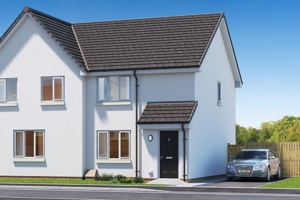 New home, 3 bed property for sale in "The Blair" at Linwood Road, Phoenix Retail Park, Paisley PA1, £227,500
