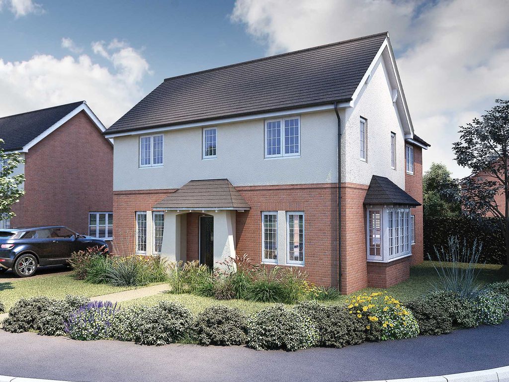 New home, 4 bed detached house for sale in "The Caulke" at Haystack Avenue, Chippenham SN14, £485,000
