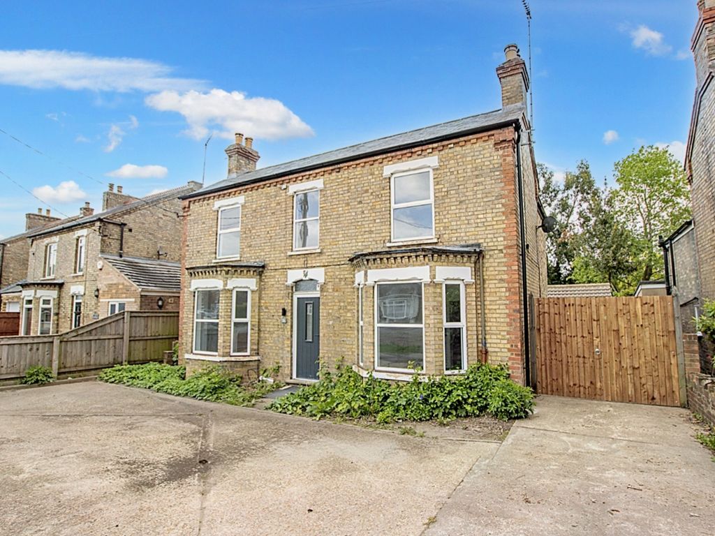 4 bed detached house for sale in Sutton Road, Leverington, Wisbech PE13, £420,000